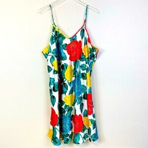 Solange Floral Satin Nightgown Size 22/24